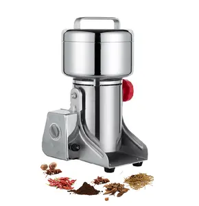 Auto Coffee Grinding Wheat Bean Pulverizer Commercial Electric Grinding Dry Spice Food Grinders Machine