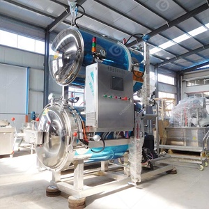 Industry Horizontal <strong>Autoclave</strong> <strong>Sterilizer</strong> <strong>Equipment</strong> 500l <strong>Canning</strong> Cooking Sterilization Retort Machine for Pet Food - Product Image 2