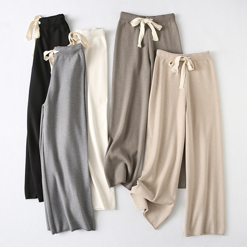 Pantalón jogger de verano con goma en cintura y puños