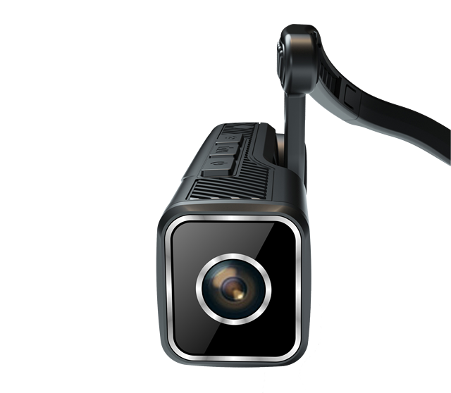 Head-Mounted Video Camera 6-Axis Gimbal Stabilizer with Remote Control for Outdoor Activities Home Meetings