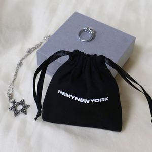 Sac en coton à cordon personnalisé PERFECTUSM pour accessoires capillaires, avec logo sérigraphié, écologique, sécurité, cadeau du Guangdong - Product Image 4