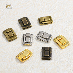Serrures de tiroir en cuivre style antique Platinum Link pour boîte en bois, boîte à vin, boucle Taiping, moulage sous pression, nouveau design chinois - Product Image 2