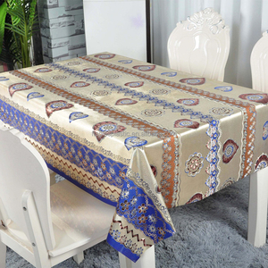 Prezzo a buon mercato di plastica tovaglia matrimonio Pvc impermeabile copertura della tavola tessuto rotolo e tovaglia tessuto non tessuto - Product Image 5