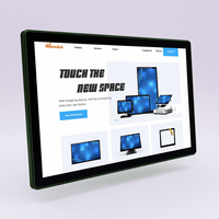 Nouvelle tablette PC industrielle 8/10.1/15.6 pouces tout-en-un avec écran tactile capacitif LCD HD USB/DVI/RS232 de bureau, conforme RoHS