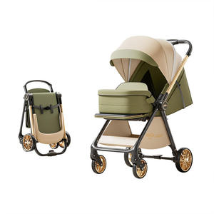 Cochecito <span class=keywords><strong>de</strong></span> Bebé High View con Asiento Reversible, Aleación <span class=keywords><strong>de</strong></span> Aluminio Ligera, Plegable con una <span class=keywords><strong>Mano</strong></span>, Portátil, <span class=keywords><strong>de</strong></span> 0 a 5 Años - Product Image 2
