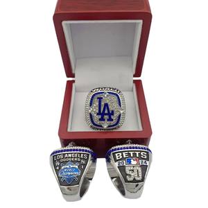 Major League baseball La Dodger ชื่อผู้เล่น MVP จำนวนแชมป์แหวนที่มีสามขนาด - Product Image 3