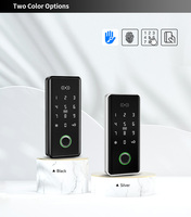 Nouvelle serrure de casier intelligente antivol ZW179 en alliage de zinc, serrure électronique RFID à empreinte digitale pour armoire/tiroir avec clavier à code