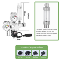 WYIN ZRDR jauge de réduction de pression dioxyde de carbone compteur d'arrêt barboteur co2 grande électrovanne de réduction de pression à double jauge