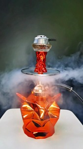 <span class=keywords><strong>Set</strong></span> da Viaggio Portatile per Narghilè Shisha con Spugna a Forma di Leopardo, Gufo, Volpe e Orso, Personalizzabile, in Resina Mista Colorata, per Ingrosso - Product Image 5