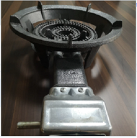 Cuisinière à gaz GPL en fonte à brûleur unique pour économie d'énergie avec allumage électronique pour usage commercial