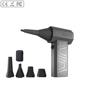 Souffleur d'air comprimé électrique X3-S Turbo Fan, mini ventilateur à jet 105000 tr/min avec 3 vitesses pour voitures, extérieur, hôtels - Product Image 1