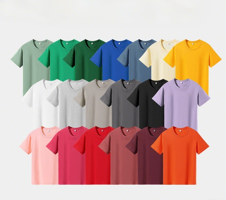 Designer Basic Luxury Round Neck Plain Plus Size Women's Tee-shirts T-shirts T Shirt For Men Cotton High Quality