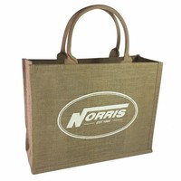 Nouveauté : sac de courses réutilisable en jute, sac fourre-tout en toile de jute, sac de plage