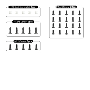 Kit d'Assortiment de Vis pour Drone BETAFPV, Vis de Remplacement pour Pavo20 Pro, Meteor75 Pro, Air65, Air75, <span class=keywords><strong>Cetus</strong></span> X FPV Whoop - Product Image 3