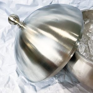 Seau à glace avec couvercle, double isolation, en acier inoxydable, boîte à glace, boîte de rangement pour cuisine, baril, restaurant, accessoire de <span class=keywords><strong>bar</strong></span> - Product Image 4