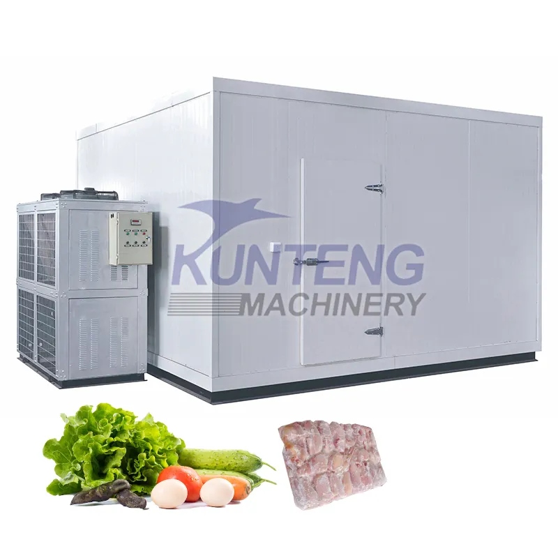 Low cost monoblock freezer blower -18c cold storage cold room kits cooling system potato storage refrigerator house in china