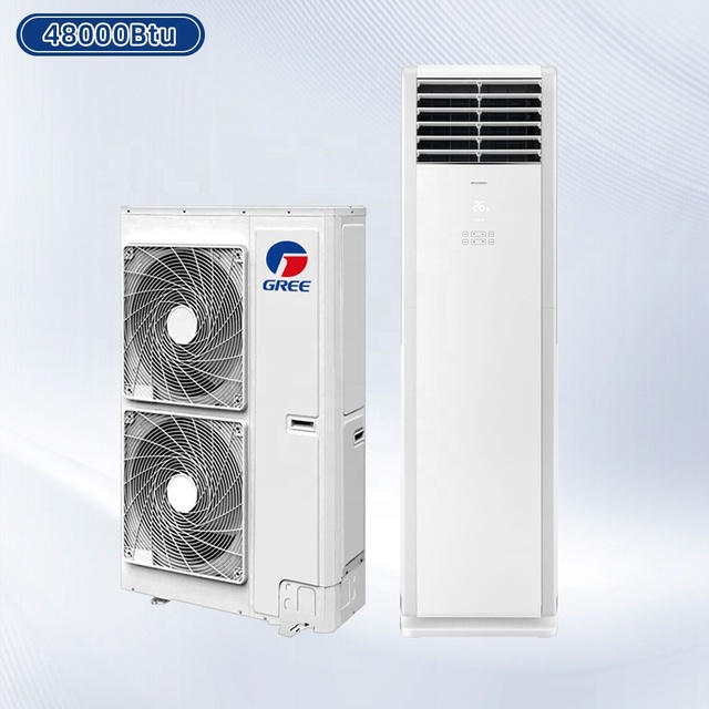 Gree Floor Standing Air Conditioner Cooling Only 4 Ton 48000 Btu Smart AC for Household Hotel & Outdoor Use R32 Refrigerant