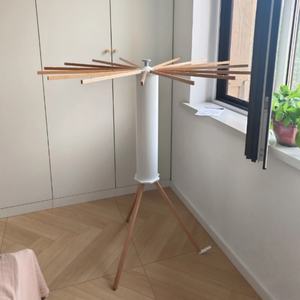 Zxm Octopus Drying Rack Floor to Floor <b>Folding</b> Balcony No Installation Octopus Drying Rack Indoor Household Invi Sible Clothes - Product Image 5