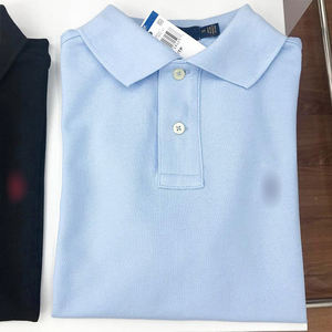 T-shirt <span class=keywords><strong>polo</strong></span> pour homme TIANCHEN en pur coton, modèle Paul's Little Horse, couleur unie, broderie, manches courtes, t-shirt de golf # RL-040 - Product Image 5