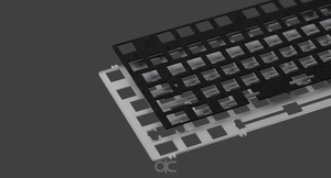 <span class=keywords><strong>Teclado</strong></span> Mecánico Personalizado QK101 Trimodal Anodizado <span class=keywords><strong>Lila</strong></span> - Aluminio CNC con Retroiluminación RGB - Product Image 6