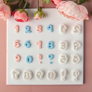 M55076 Coupeur d'argile Lettres et Chiffres Argile Polymère Mini <span class=keywords><strong>Nuage</strong></span> Symbole Cuisson Pain Vapeur <span class=keywords><strong>Emporte</strong></span>-pièce Moule en argile - Product Image 4