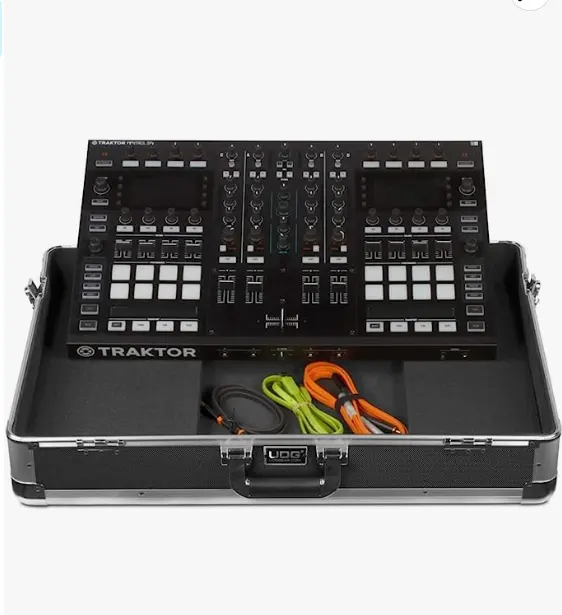 Ultimate Pick Foam Flight Case for Pioneer DJM-V10, DDJ-400/ SB3, Akai MPC X/ Renaissance, Roland DJ-707M.