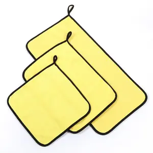 Microfibre Detailing Microfiber Car Wash Cleaning Cloth Micro Fiber Auto Care Product Coral Fleece Drying Towel For Car