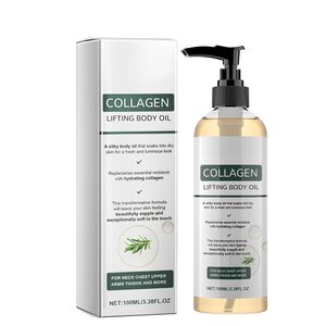 Bestseller : Huile de massage corporelle au collagène qui améliore la sécheresse, hydrate en profondeur, améliore l'élasticité, brûle les graisses et raffermit la peau. - Product Image 6