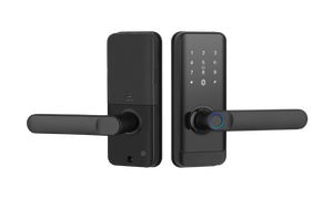 Serrure intelligente Tuya, serrure numérique <span class=keywords><strong>à</strong></span> empreintes digitales et mot <span class=keywords><strong>de</strong></span> passe, serrure <span class=keywords><strong>de</strong></span> porte intelligente Wifi avec stockage <span class=keywords><strong>de</strong></span> données dans le cloud, contrôle d'accès - Product Image 1