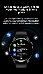 Reloj Inteligente para Hombre y Mujer, Monitor de Ritmo Cardíaco, Oxígeno en Sangre, Rastreador de Actividad Física, Llamadas por Bluetooth, Carga Inalámbrica, Silicona, Dispositivo Portátil para Contestar Llamadas - Product Image 2