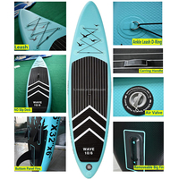 Meilleure vente Sports nautiques Pêche Waterplay Surf Sup Planche de surf ISUP Wake Surf Board Paddle Board gonflable