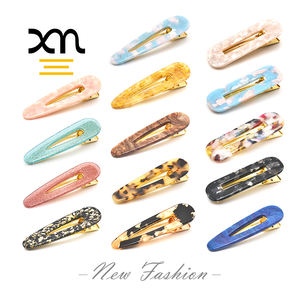 Klip Rambut Kustom untuk Wanita Gadis 2021 Klip Jepit Rambut Resin Plastik Korea Aksesori Jepit Rambut Bebek Buaya Akrilik Klip Rambut - Product Image 3