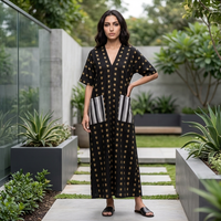 Robe imprimée ample à pois, style européen et américain, tendance, pour femme, grande taille, nouvelle collection été 2026