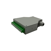 Boîtier de terminaison fibre optique 12 ports sur rail DIN LC UPC/APC FTTH, boîtier de distribution fibre optique à montage DIN pour armoire