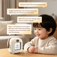 Robot compagnon intelligent AI, machine d'apprentissage précoce, jouet pour enfants, compagnon d'interaction émotionnelle pour cadeau aux enfants