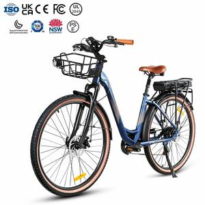 Bicicletta <span class=keywords><strong>Elettrica</strong></span> da Città OEM <span class=keywords><strong>28</strong></span> Pollici in Lega di Alluminio, Batteria al Litio 36V 13AH, Potente Motore 500W, 7 Velocità con Sensore, E-bike Cinese - Product Image 1