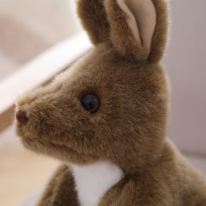 Jouets en peluche mignons <span class=keywords><strong>kangourou</strong></span> <span class=keywords><strong>maman</strong></span> et bébé CE/ASTM, animaux en peluche personnalisés, jouet en peluche pour bébé - Product Image 6