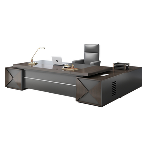 โต๊ะผู้บริหารโต๊ะซีโอโต๊ะเฟอร์นิเจอร์สำนักงาน LBZ13ทำจากประเทศจีน - Product Image 6