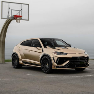 Convient pour <span class=keywords><strong>Lamborghini</strong></span> Urus S 1016 Style Carbon Fiber Front Bumper Lip Hood Rear Diffuser Wide Wheel Arch Body Kit - Product Image 5