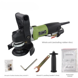Elektrische 5/8"-11 watergevoede polijstmachine M14 lichte polijstpad haakse slijper voor cement marmer vloer wand polijsten - Product Image 3