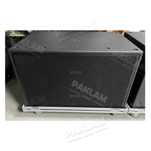 סאב וופר פאסיבי כפול 18 אינץ' PAKLAM AUDIO SUB-828, מערך קווי, הספק שיא 3200W, מארז עץ, לדי ג'יי מקצועי על במה - Product Image 3