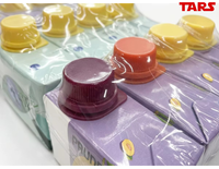 TARS 100ml baksteenvormige, meerlaagse, aseptische papieren kartonnen doos, vloeistofverpakking voor melk, havermelk, fruitsap, thee, suiker