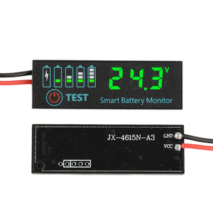 Indicador de Capacidad de Batería de Litio DC 7-55V, Voltímetro Digital LED, Probador de Estado de Carga, Monitor Inteligente de Batería - Product Image 1
