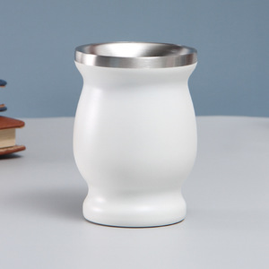 Mug isotherme sous vide en acier inoxydable Ma Dai Cup 8oz, couleur pastel, écologique, isolation thermique 6-12 heures, pour la rentrée scolaire - Product Image 3