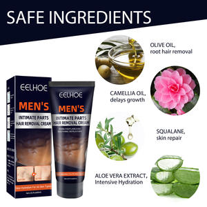 Crème dépilatoire à base de plantes pour hommes en gros avec technologie d'épilation rapide et indolore - Product Image 2