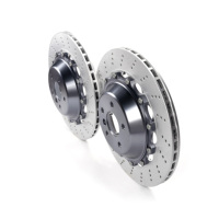 Accessoires de voiture haut de gamme Rotor de frein avant en céramique de carbone pour mercedes benz w205