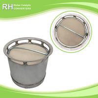 Auto Part Exhaust System diesel Particulate Filter DPF Catalytic Converter for DAF Truck with Honeycomb Ceramic Catalyst 2137441