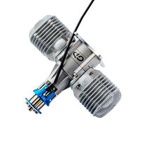 Moteur à essence bicylindre à deux temps GP123 V2 123CC 12HP haute performance pour modèle d'avion RC