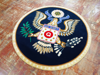 Manufacturer Hot Sale Customized Anime Cartoon Hand Tufted Rug Area Door Mat Special Shaped logo Tufting Rug Carpet