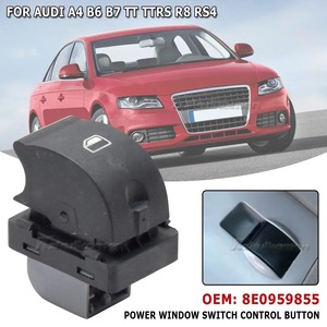 Nuevos Interruptores de elevación de ventana, Panel de Control ABS, interruptor trasero del lado del pasajero delantero para Audi A4 B6/B7 TT TTRS R8 RS4 8E0959855 - Product Image 2